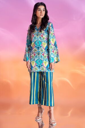 Charizma 2 Pc Printed Lawn Shirt With Trouser Cpm 4 280 Co Ord Sets