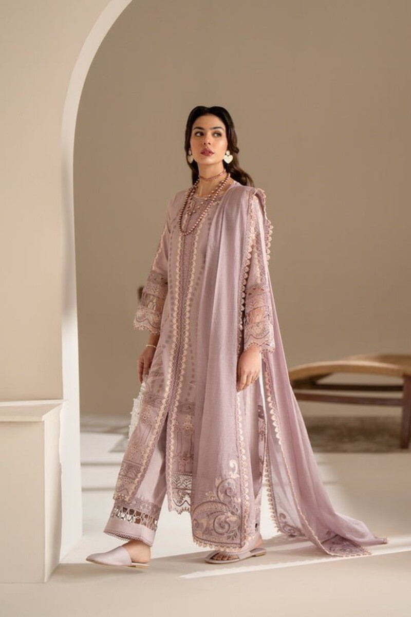 Azzal Rukhsaar Lawn 3Pc Suit Collection 2024