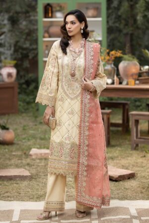 Serene Premium S.L 41 Layla Embroidered Lawn 3pc Suit Collection 2024