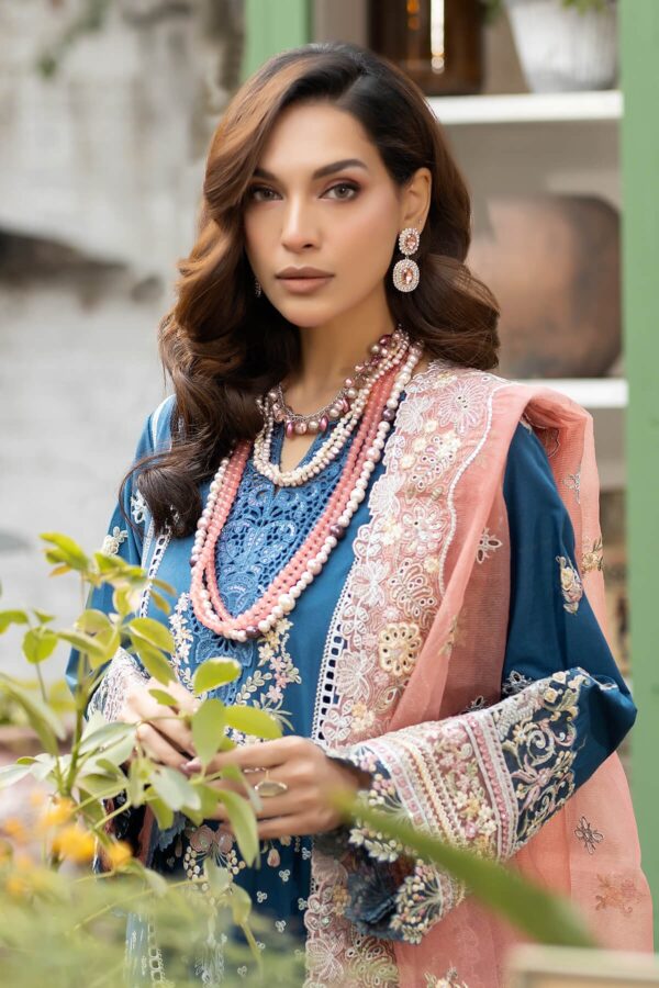 Serene Premium S.l 42 Hana Embroidered Lawn 3Pc Suit Collection 2024