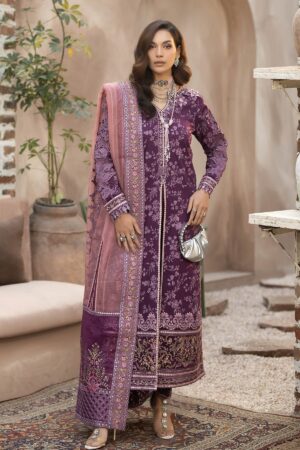 Serene Premium S.L 43 Amayrah Embroidered Lawn 3pc Suit Collection 2024