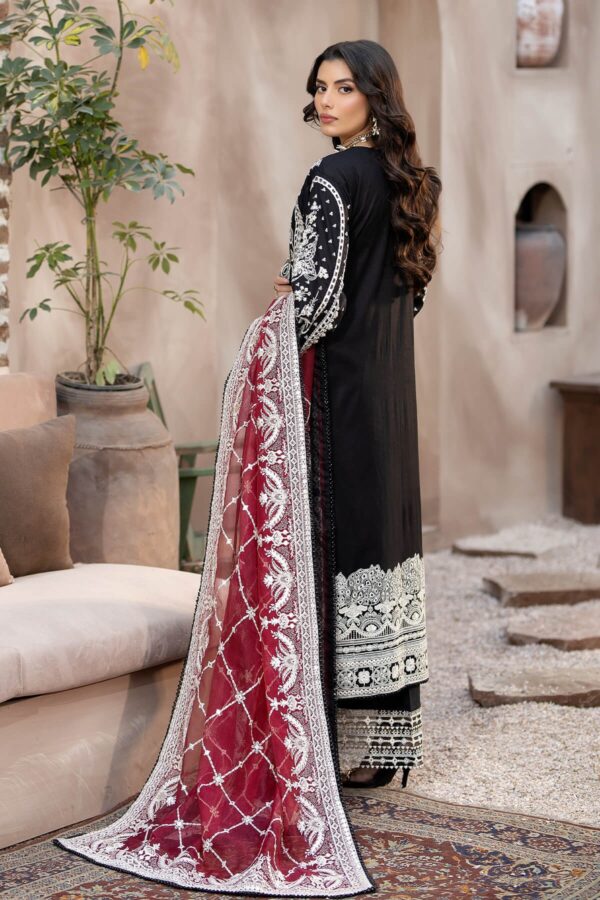 Serene Premium S.l 48 Aafia Embroidered Lawn 3Pc Suit Collection 2024