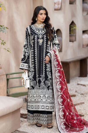 Serene Premium S.L 48 Aafia Embroidered Lawn 3pc Suit Collection 2024