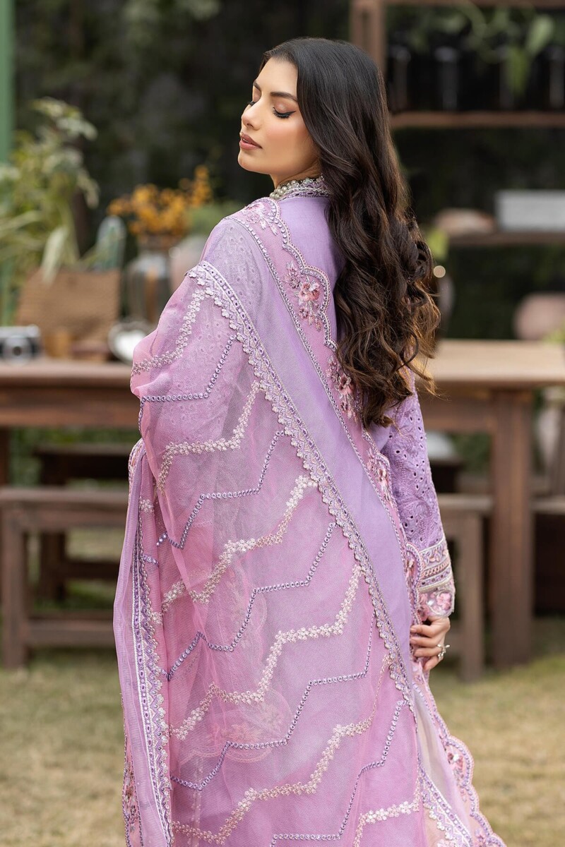 Serene Premium S.l 50 Gul Embroidered Lawn 3Pc Suit Collection 2024