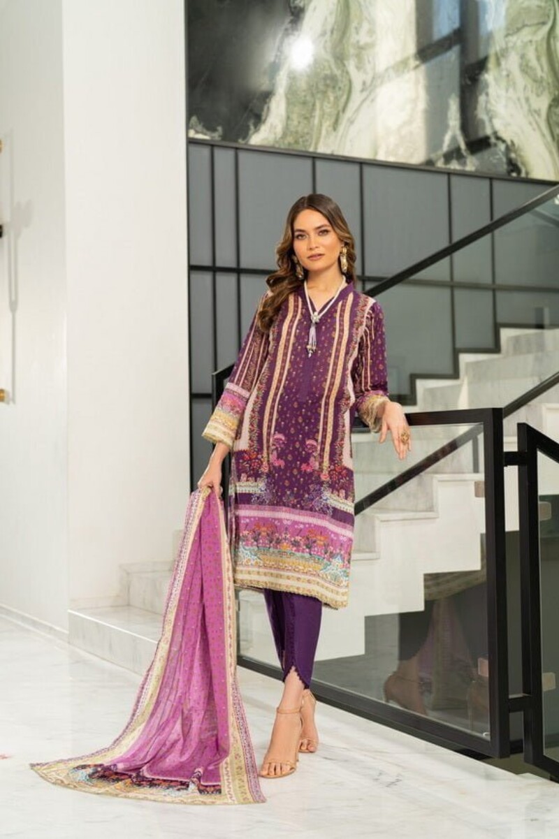 Regalia Salina S8-01 Vol-08 Digital Printed Lawn Collection 2024