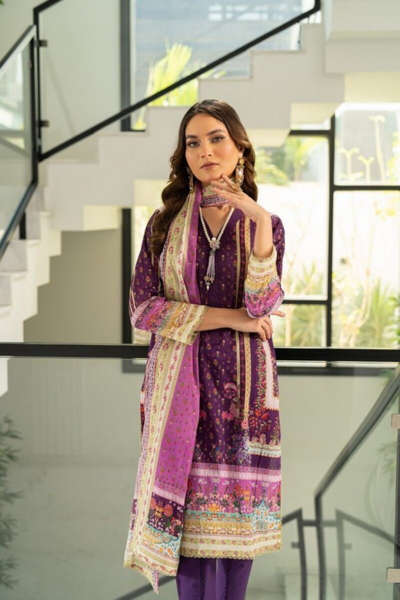 Regalia Salina S8-01 Vol-08 Digital Printed Lawn Collection 2024