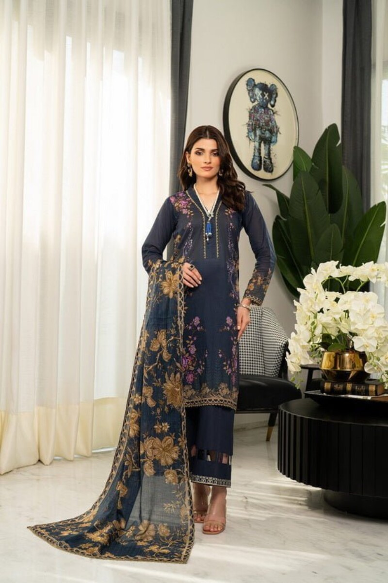 Regalia Salina S8-08 Vol-08 Digital Printed Lawn Collection 2024