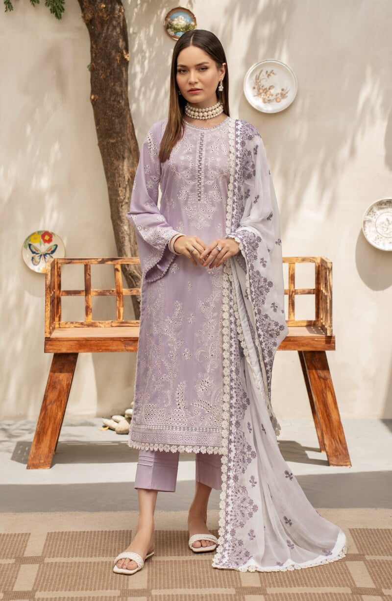 Zarif Zfl 02 Ilsa Festive Lawn 2024