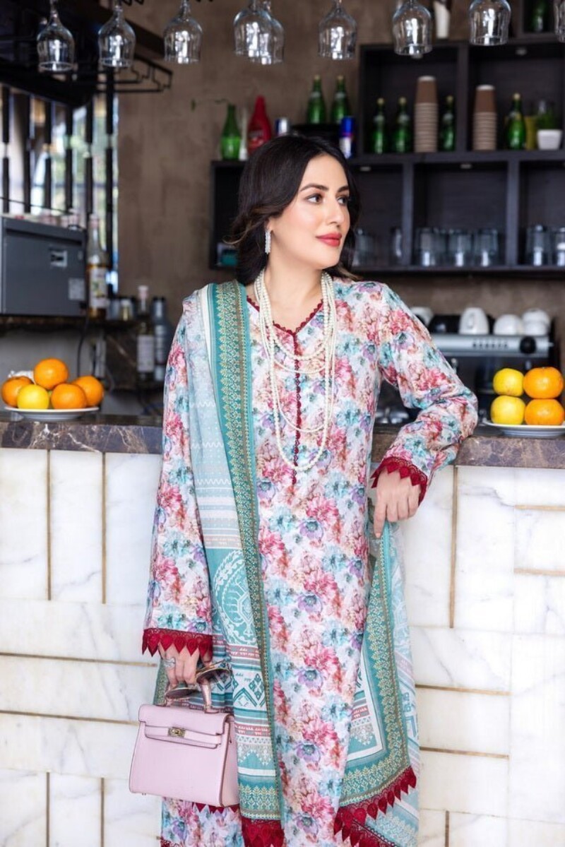 Regalia Salina Sdpl6-05 Vol-06 Digital Printed Lawn Collection 2024