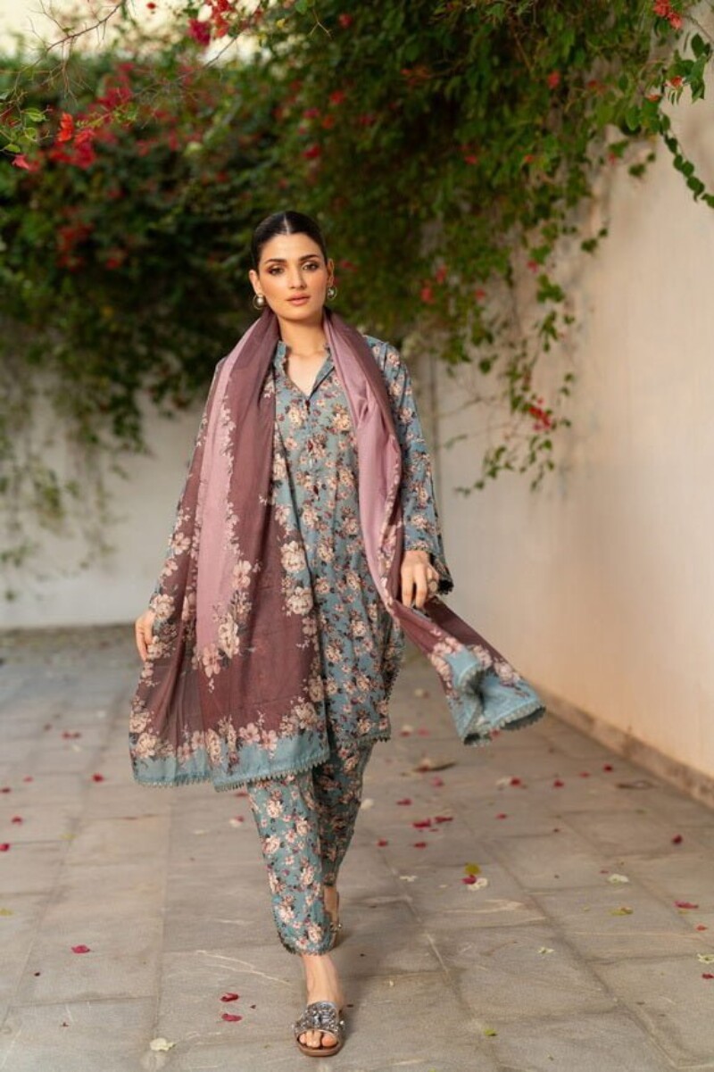 Regalia Salina Sdpl7-08 Vol-07 Digital Printed Lawn Collection 2024