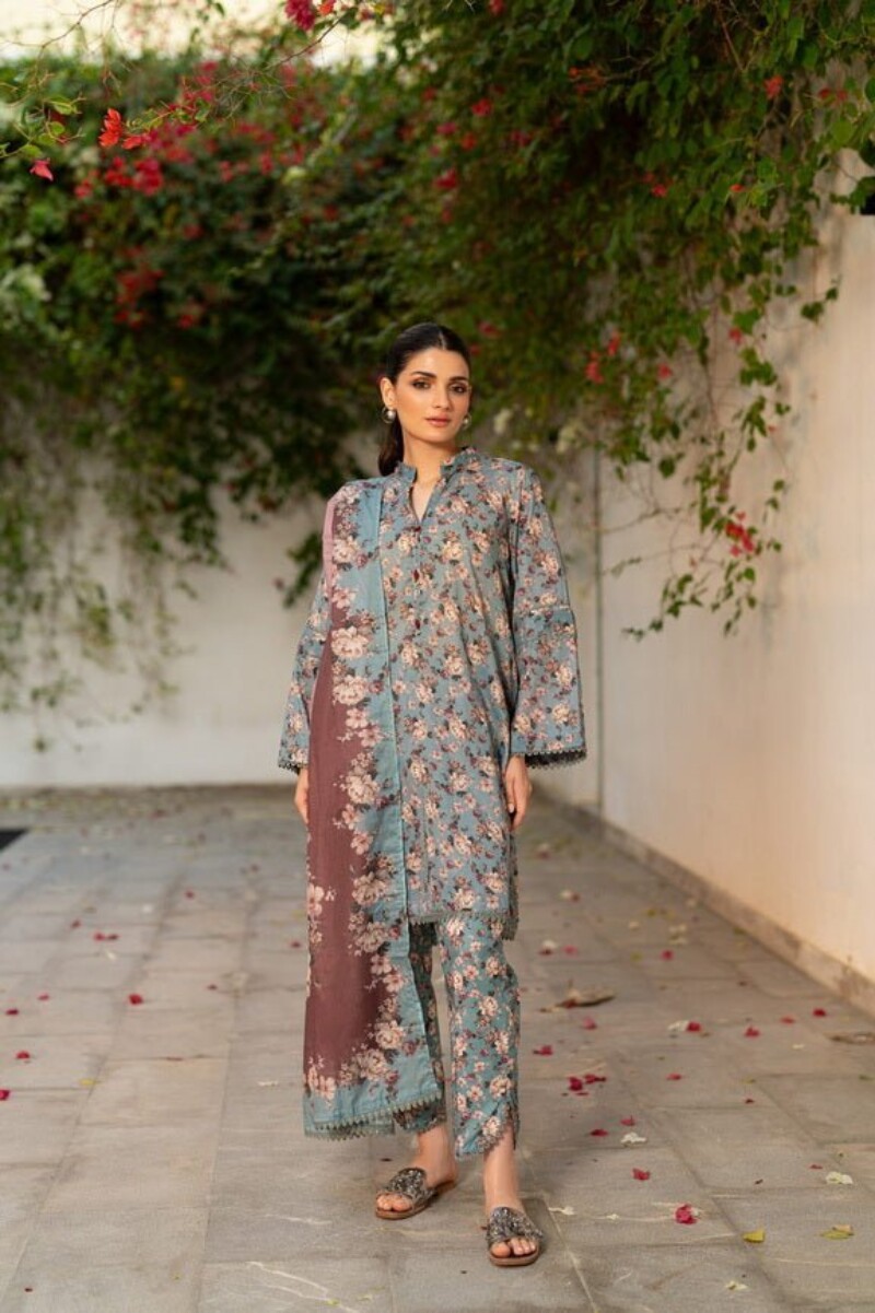 Regalia Salina Sdpl7-08 Vol-07 Digital Printed Lawn Collection 2024