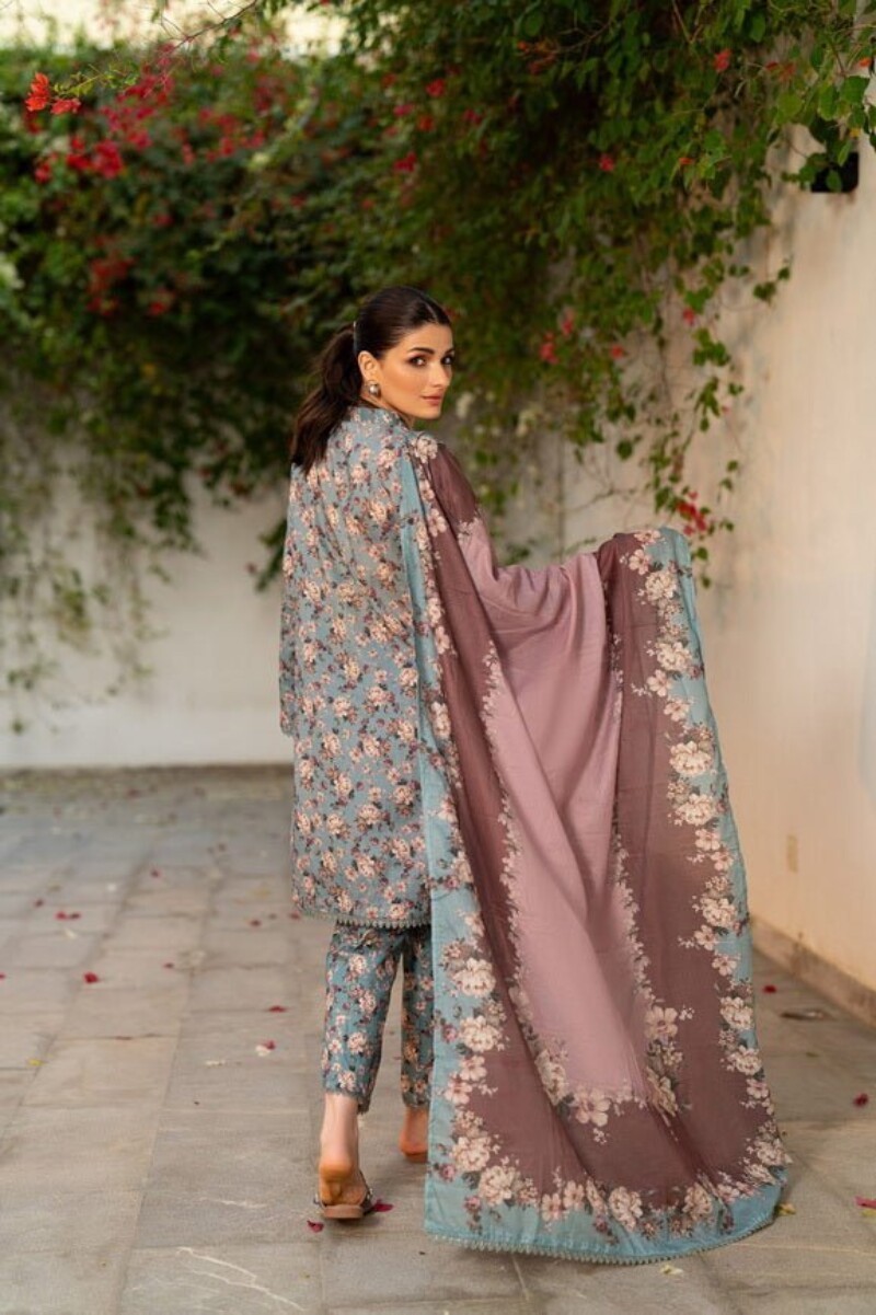 Regalia Salina Sdpl7-08 Vol-07 Digital Printed Lawn Collection 2024