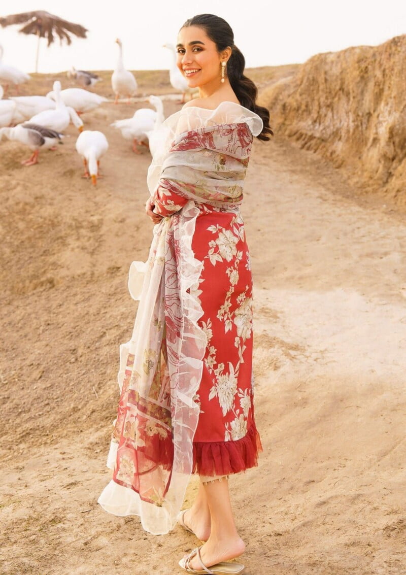 Asifa &Amp; Nabeel M 06 Sia Meraki Premium Lawn Collection