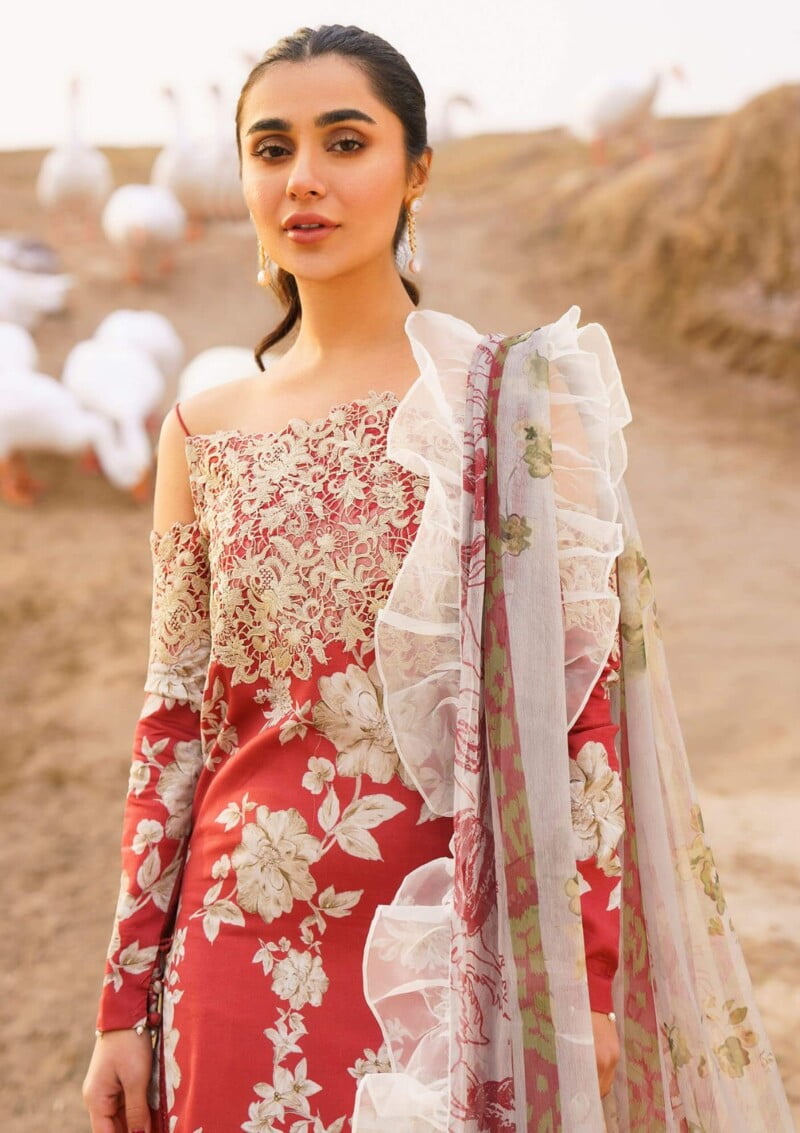 Asifa &Amp; Nabeel M 06 Sia Meraki Premium Lawn Collection