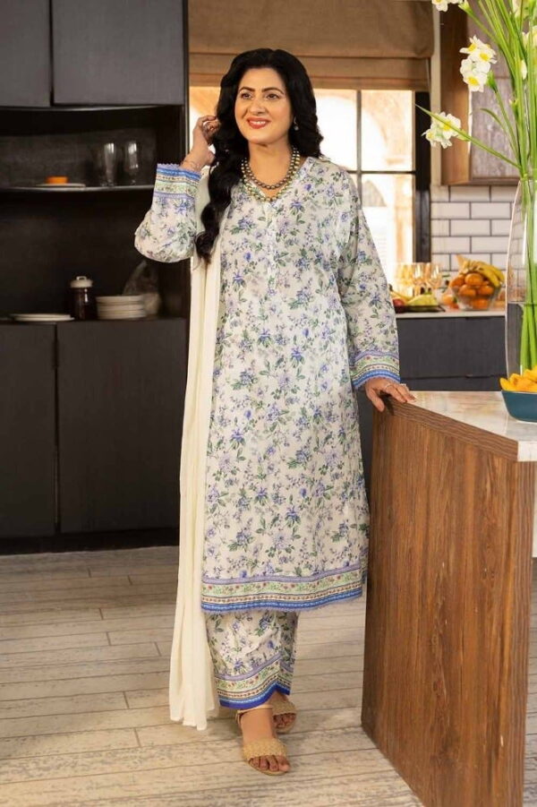 Gul Ahmed Sl-42004 Mothers Printed Lawn Collection 2024