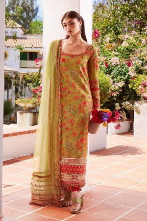 Hussain Rehar Eid Sorbet Eid Luxury Lawn Embroidered Collection 2024