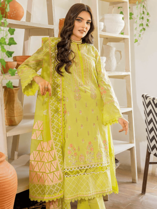 Gul Ahmed Sp-32003 Premium Embroidered Lawn Collection 2024