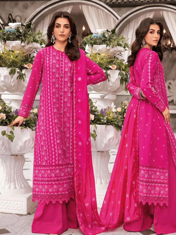 Gul Ahmed Sp-42002 Premium Embroidered Lawn Collection 2024