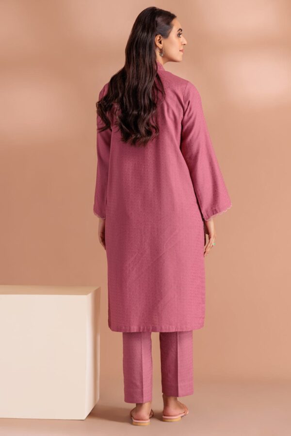 Bonanza Satrangi Tea Pink Jacquard 2 Piece Srls232P58 Co Ord Sets