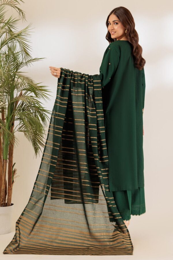 Bonanza Satrangi Green Cambric 3 Piece Ss1243P21 Festive Pret 2024