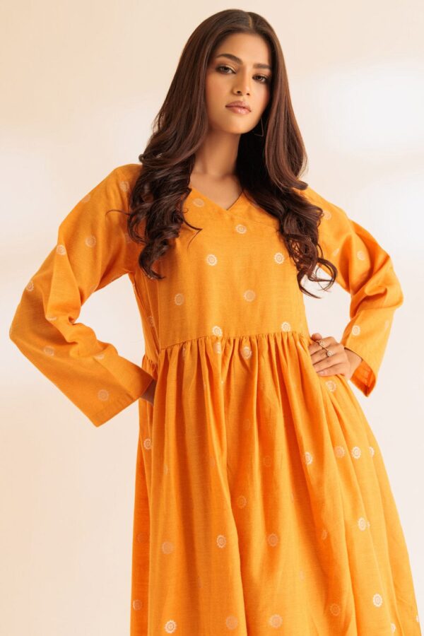 Bonanza Satrangi Orange Angrakha 2 Piece Ss2242P46 Co Ord Sets