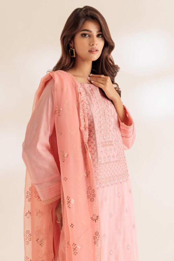 Bonanza Satrangi Pink Jacquard 3 Piece Ss5243P37 Festive Pret 2024