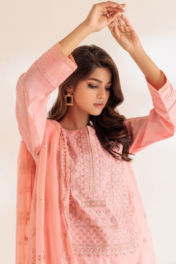 Bonanza Satrangi Pink Jacquard 3 Piece Ss5243P37 Festive Pret 2024