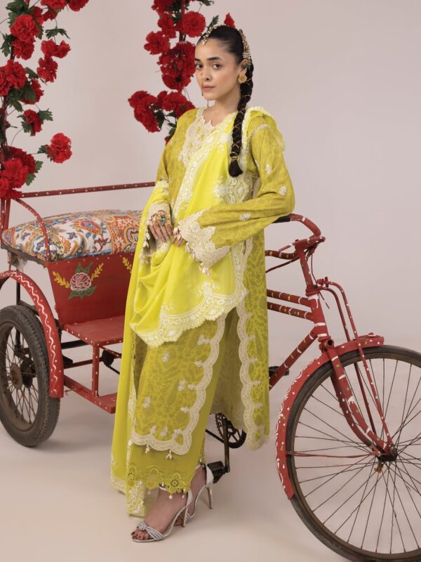 Faiza Faisal Sajjo Embroidered Lawn 3Pc Suit Collection 2024