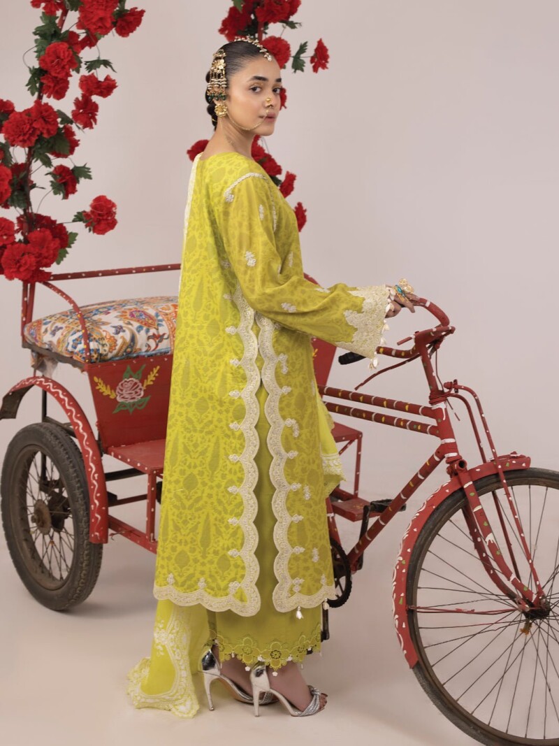 Faiza Faisal Sajjo Embroidered Lawn 3Pc Suit Collection 2024