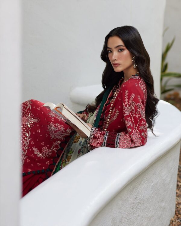 Faiza Saqlain Sivana Embroidered Lawn 3Pc Suit Collection 2024