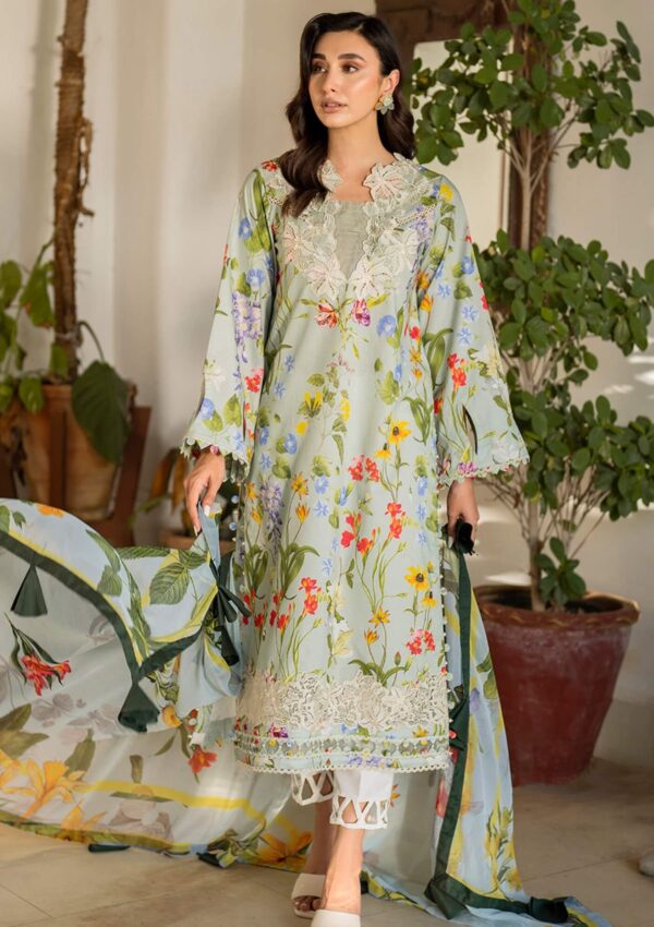 Asifa &Amp; Nabeel Am24 04 Suroor Meraki Summer Vol 2 Premium Lawn Collection