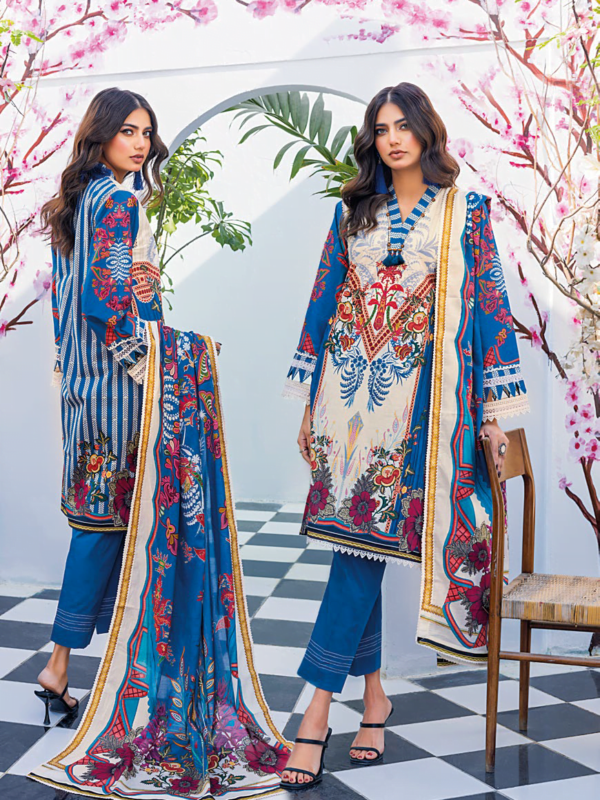 Gul Ahmed Tl-42033 Essential Printed Lawn Collection 2024