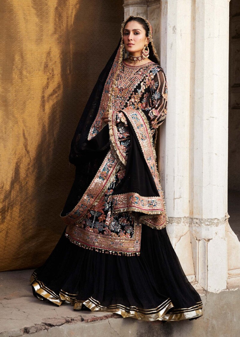 Hussain Rehar Dress Tamam Luxury Festive Formal Chiffon Collection 2024