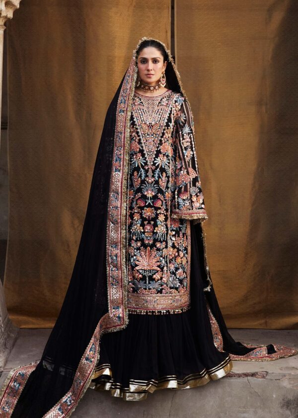 Hussain Rehar Dress Tamam Luxury Festive Formal Chiffon Collection 2024