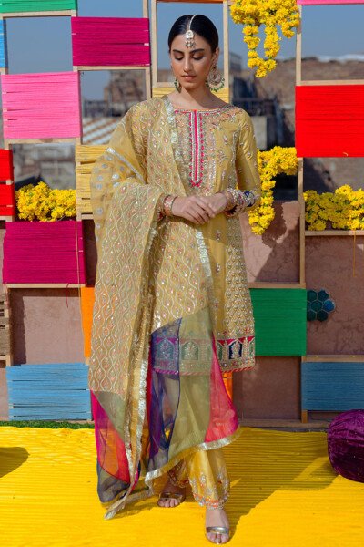 Faiza Faisal Ilona 2 Pc Stitched Aura Pret Collection 24