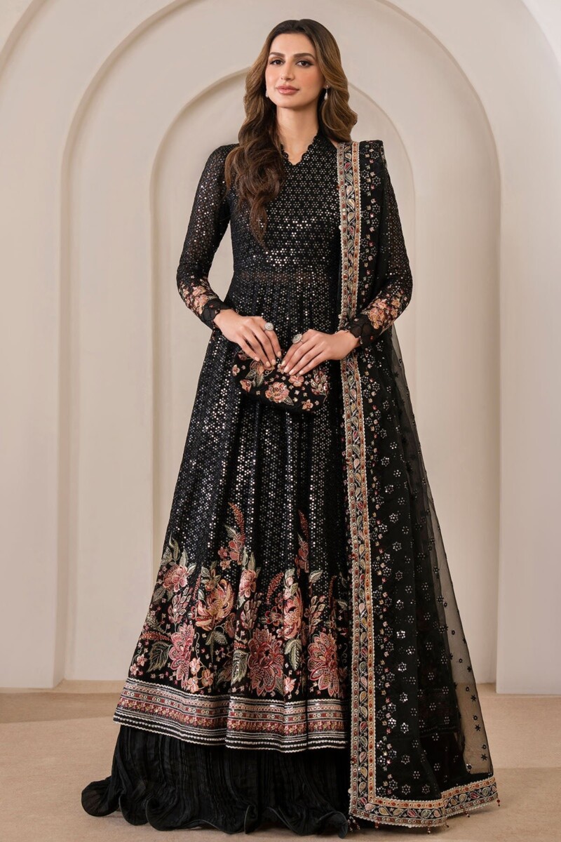 Jazmin Uc-3029 Formal Embroidered Chiffon 3pc Collection 2024