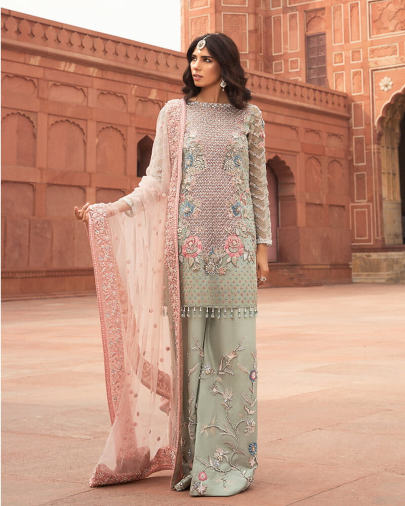 Faiza Faisal Nouf 2 Pc Stitched Aura Pret Collection 24