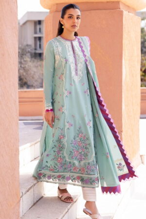 Zaha Unstitched ZL24 02A Lawn Collection 24