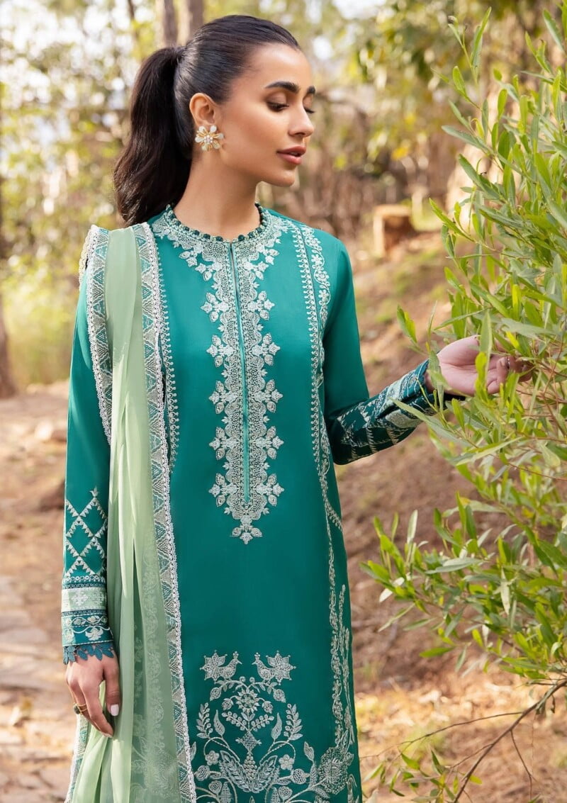 Zaha Unstitched Zl24 11B Lawn Collection 24