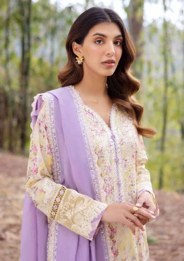 Zaha Unstitched Zl24 13A Lawn Collection 24