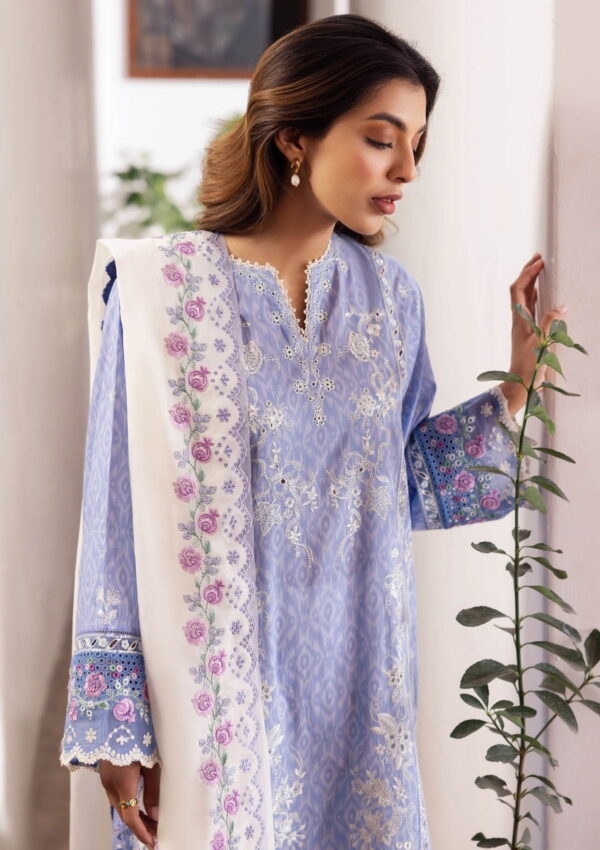 Zaha Unstitched Zl24 15B Lawn Collection 24