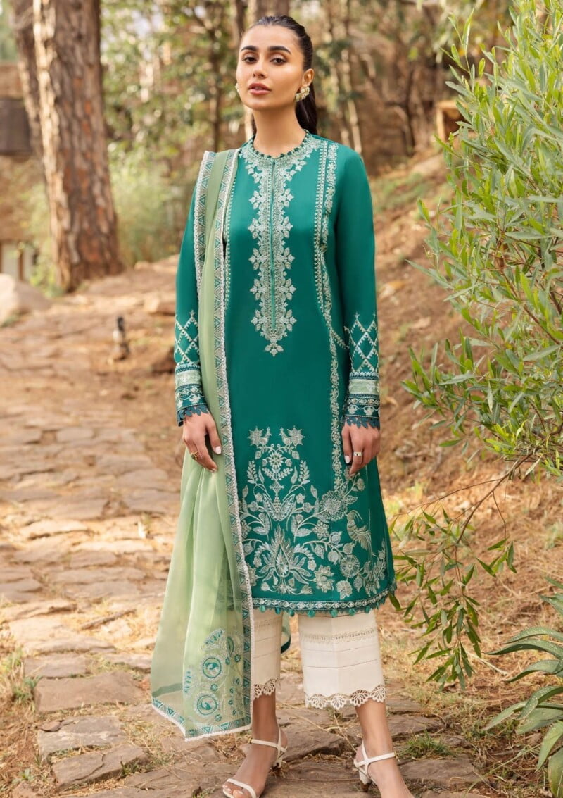 Zaha Unstitched Zl24 11B Lawn Collection 24