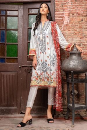 Motifz 0199-PRINT-A DIGITAL PRINTED LAWN STITCHED Printed Casuals