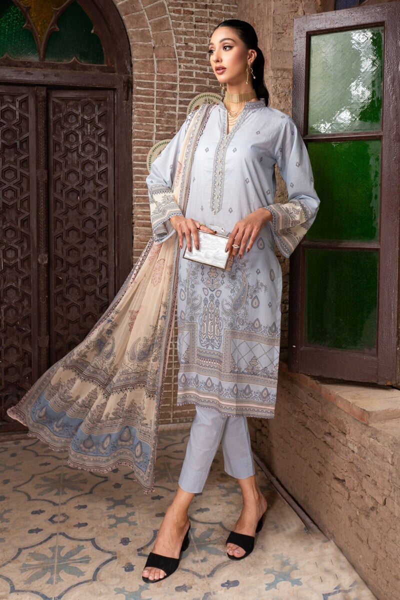 Motifz 0201-Print-A Digital Printed Lawn Stitched Printed Casuals