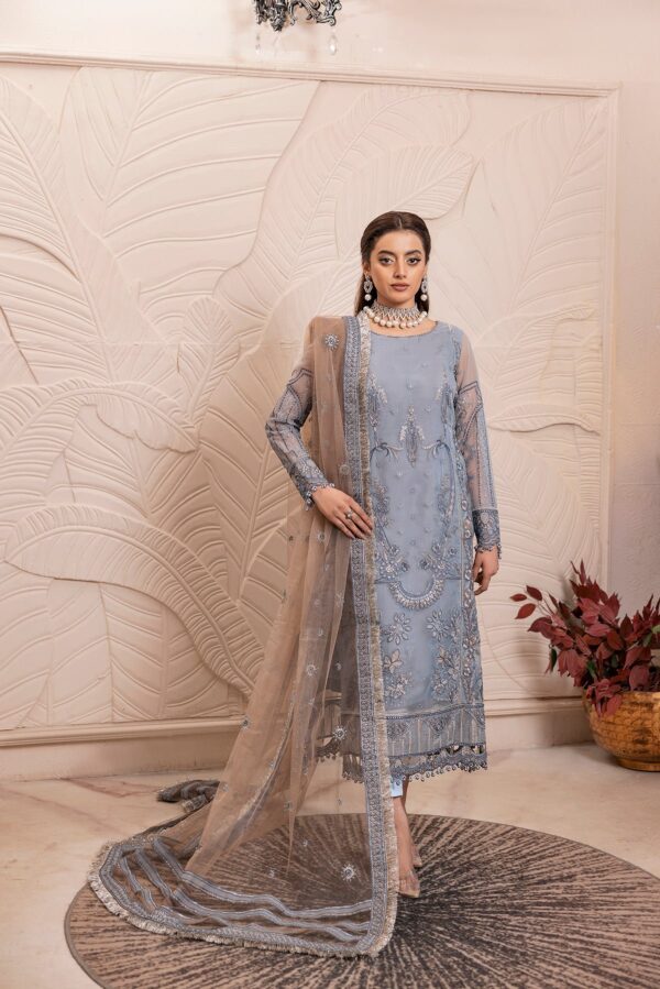 House Of Nawab Gulmira D-06 Zakiya Nawab Gulmira Embroidered Organza Collection 2024