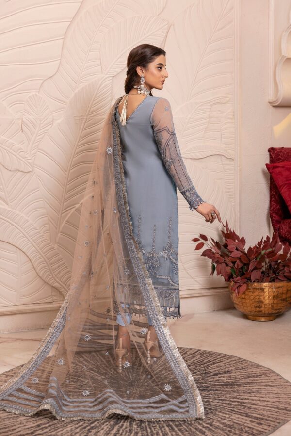 House Of Nawab Gulmira D-06 Zakiya Nawab Gulmira Embroidered Organza Collection 2024