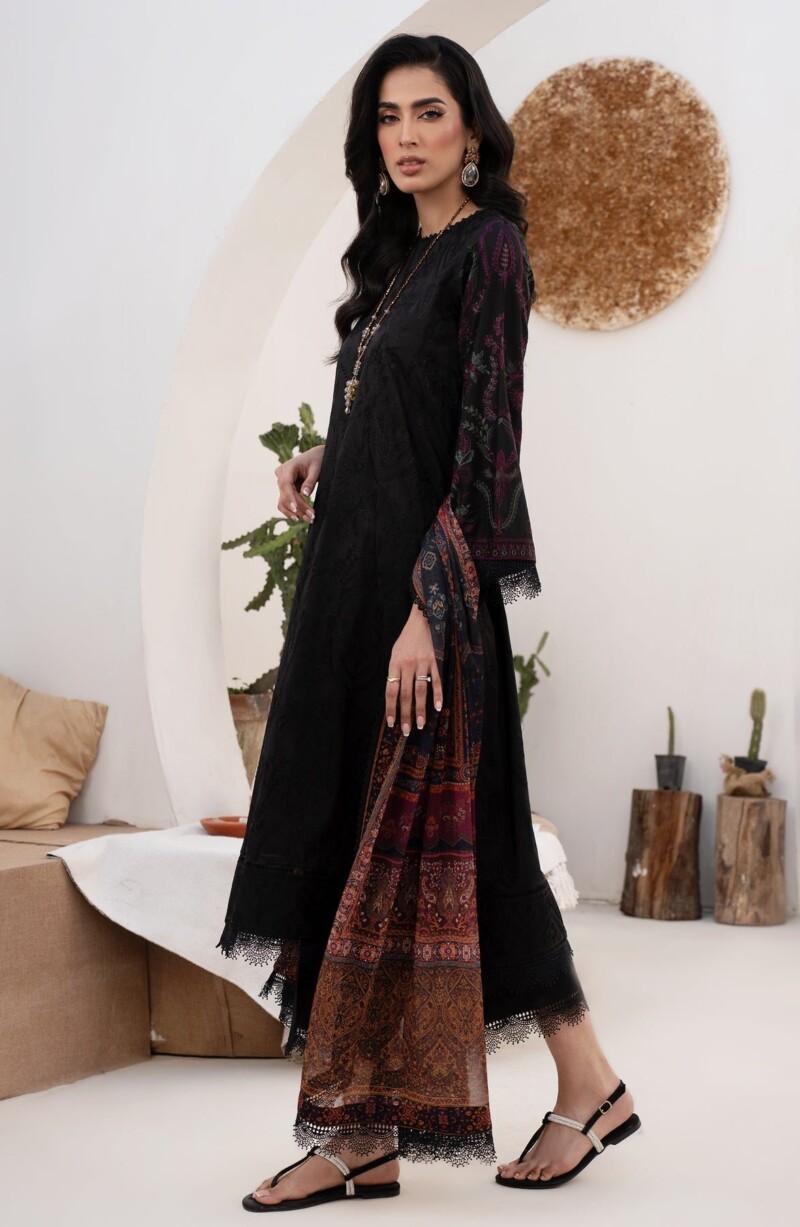 Zarif Zl-04 Julia Eid Embroidered Lawn 3Pc Suit Collection 2024