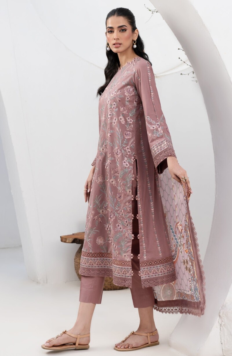 Zarif Zl-05 Florina Eid Embroidered Lawn 3Pc Suit Collection 2024