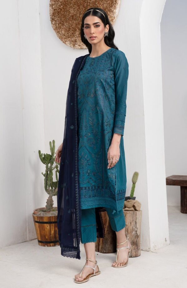 Zarif Zl-07 Marina Eid Embroidered Lawn 3Pc Suit Collection 2024