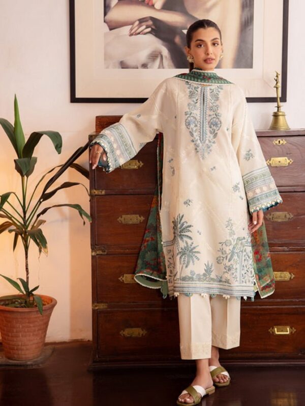 Zaha By Khadijah Shah Zl24-05A Eira Embroidered Lawn 3Pc Suit Collection 2024